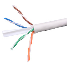 UTP CAT6 LSZH Cable Испытанная Fluke Soild Bare Copper White